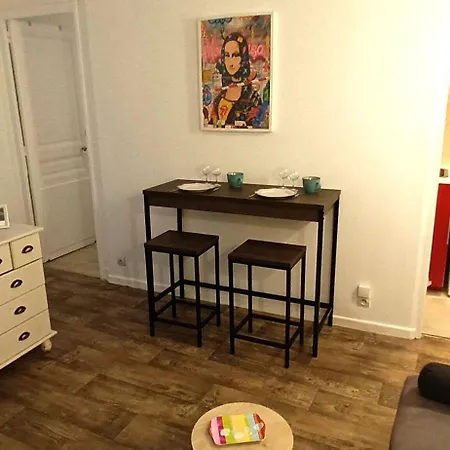 דירה Le Joker - T2 Proche Gare - Billard - Wifi - Tv *