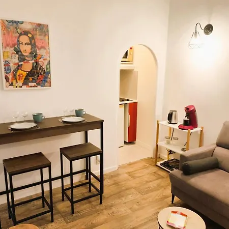 Apartment Le Joker - T2 Proche Gare - Billard - Wifi - Tv